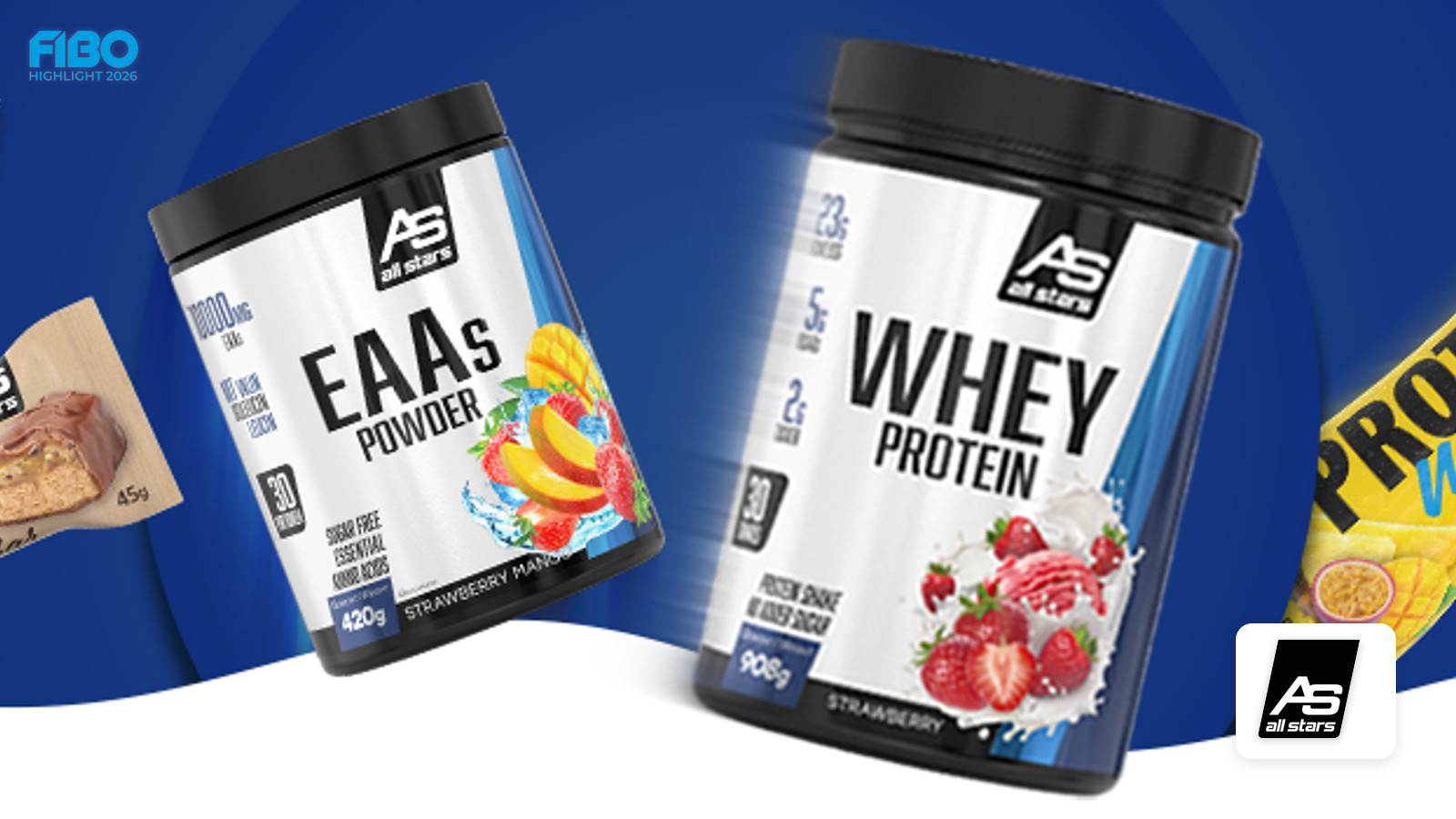 All Stars Fitness Products GmbH auf der FIBO 2026: Premium-Sportnahrung im Fokus