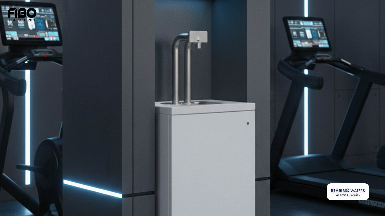 BEHRING WATERS auf der FIBO 2026: Innovative Hydrationslösungen für das Fitnessstudio