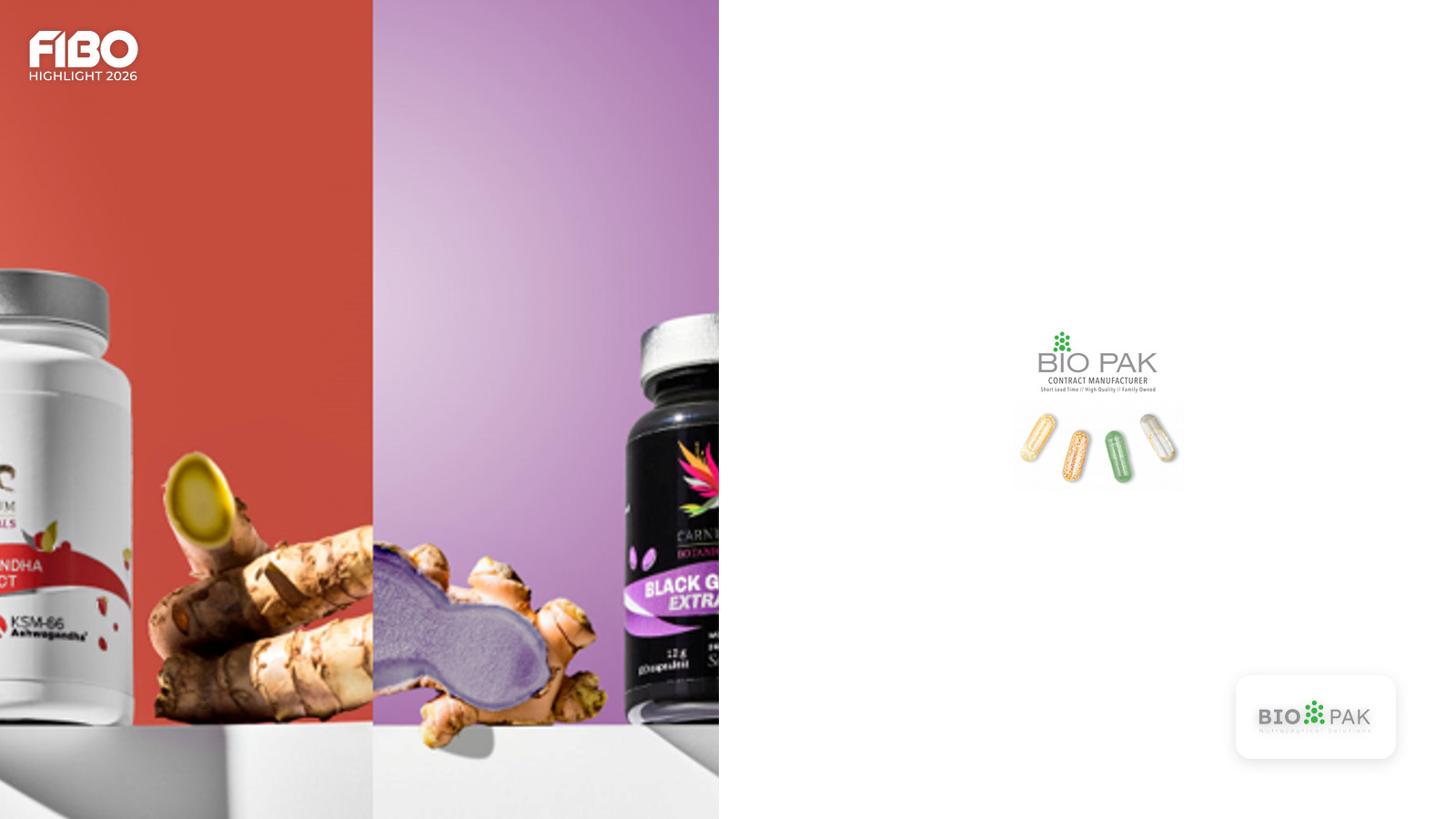 BIO PAK Nutraceuticals Contract Manufacturing Ltd.: Von der Idee bis zur fertigen Kapsel