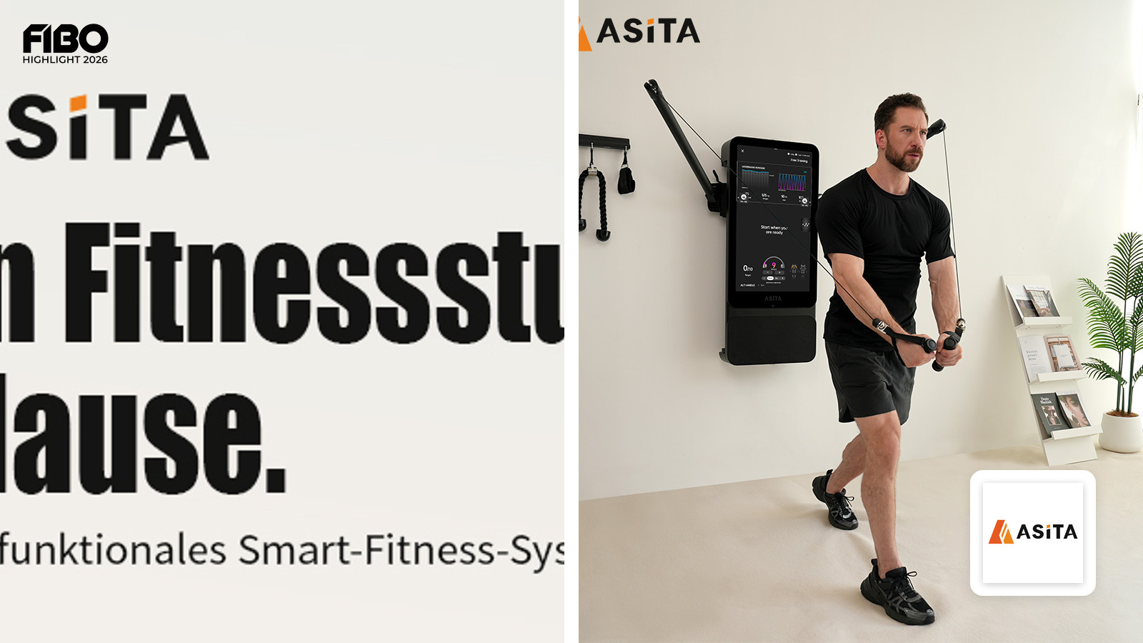 Changsha ASITA Technology Co. Ltd auf der FIBO 2026: Das Fitnessstudio für zu Hause