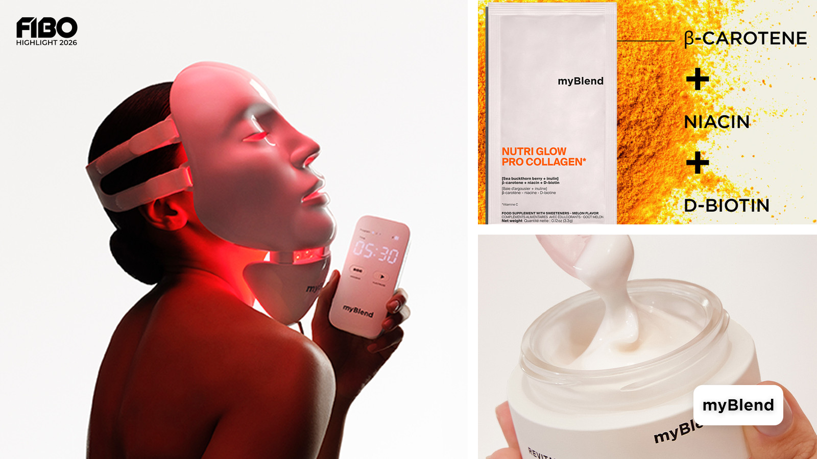 myBlend auf der FIBO 2026: Wissenschaft trifft auf ganzheitliche Beauty-Tech