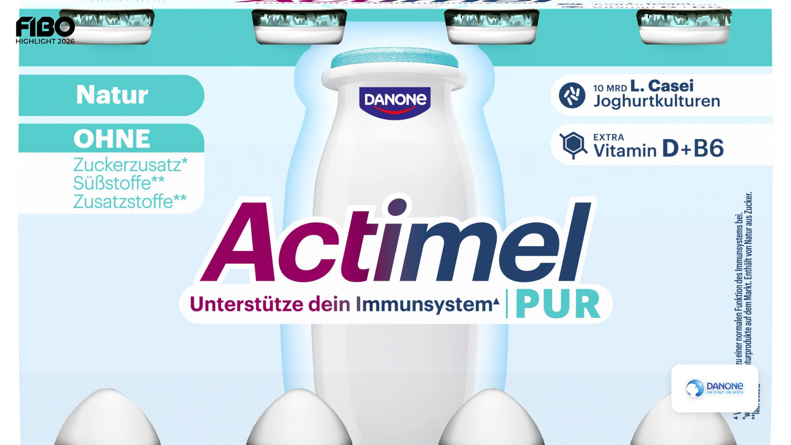 Danone Deutschland GmbH auf der FIBO 2026: Fokus auf gesunde Ernährung und Immunsystem