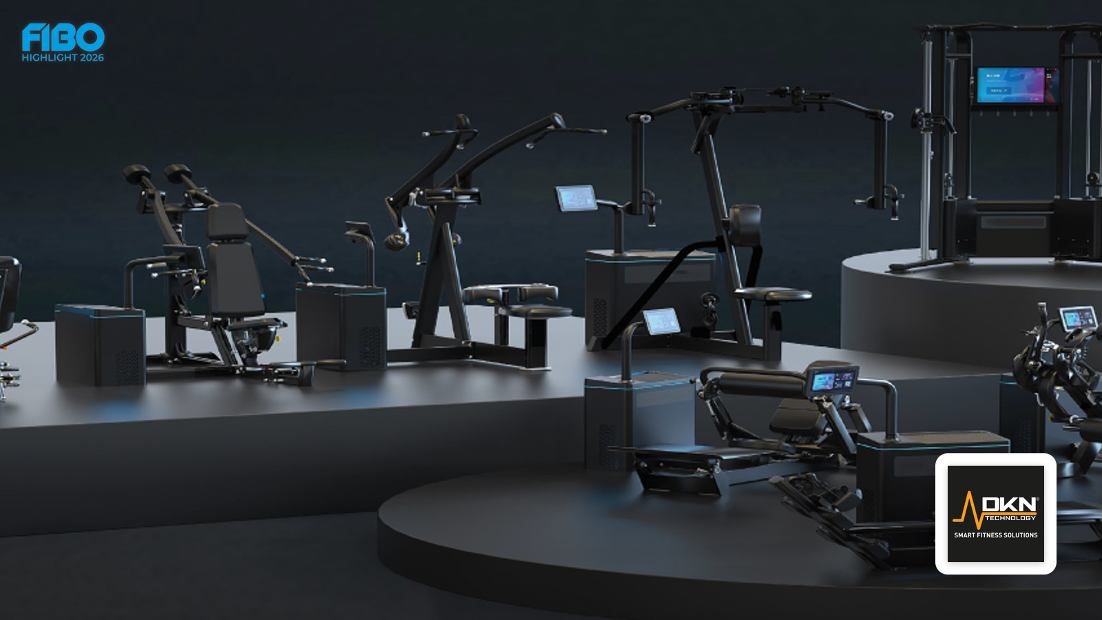 DKN International bv auf der FIBO 2026: Innovative Smart Training Machines im Fokus