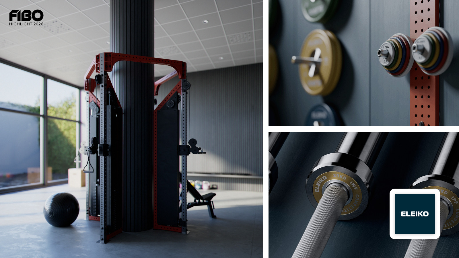 Eleiko Group AB auf der FIBO 2026: Präzision und Leidenschaft für das Krafttraining
