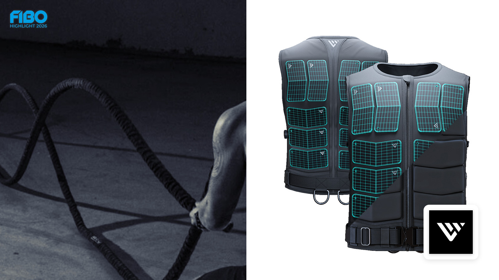 EVRVEST - THE WEIGHT VEST 2.0: Innovative Kraft- und Ausdauerlösungen auf der FIBO 2026