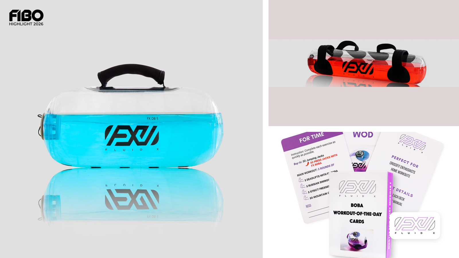 Fluid X Limited auf der FIBO 2026: Innovative Instabilität durch Wasser