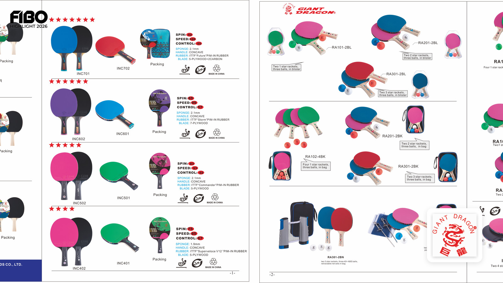 Tischtennis-Expertise auf der FIBO 2026: Guangzhou Dongxing Giant Dragon Stationary & Sporting Goods Co., Ltd