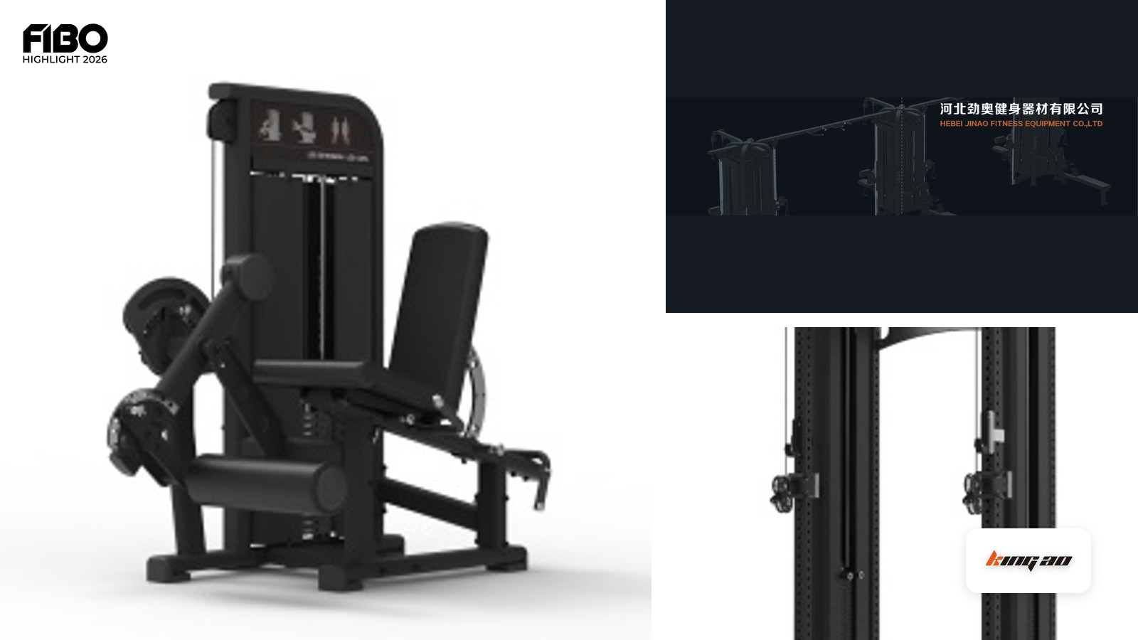 HEBEI JINAO FITNESS EQUIPMENT CO.,LTD auf der FIBO 2026: Expertise in High-End Fitnesslösungen