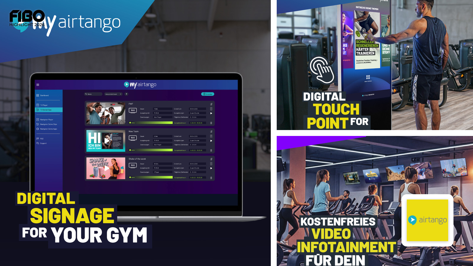 airtango auf der FIBO 2026: Digitale Kommunikation für Fitness und Gesundheit