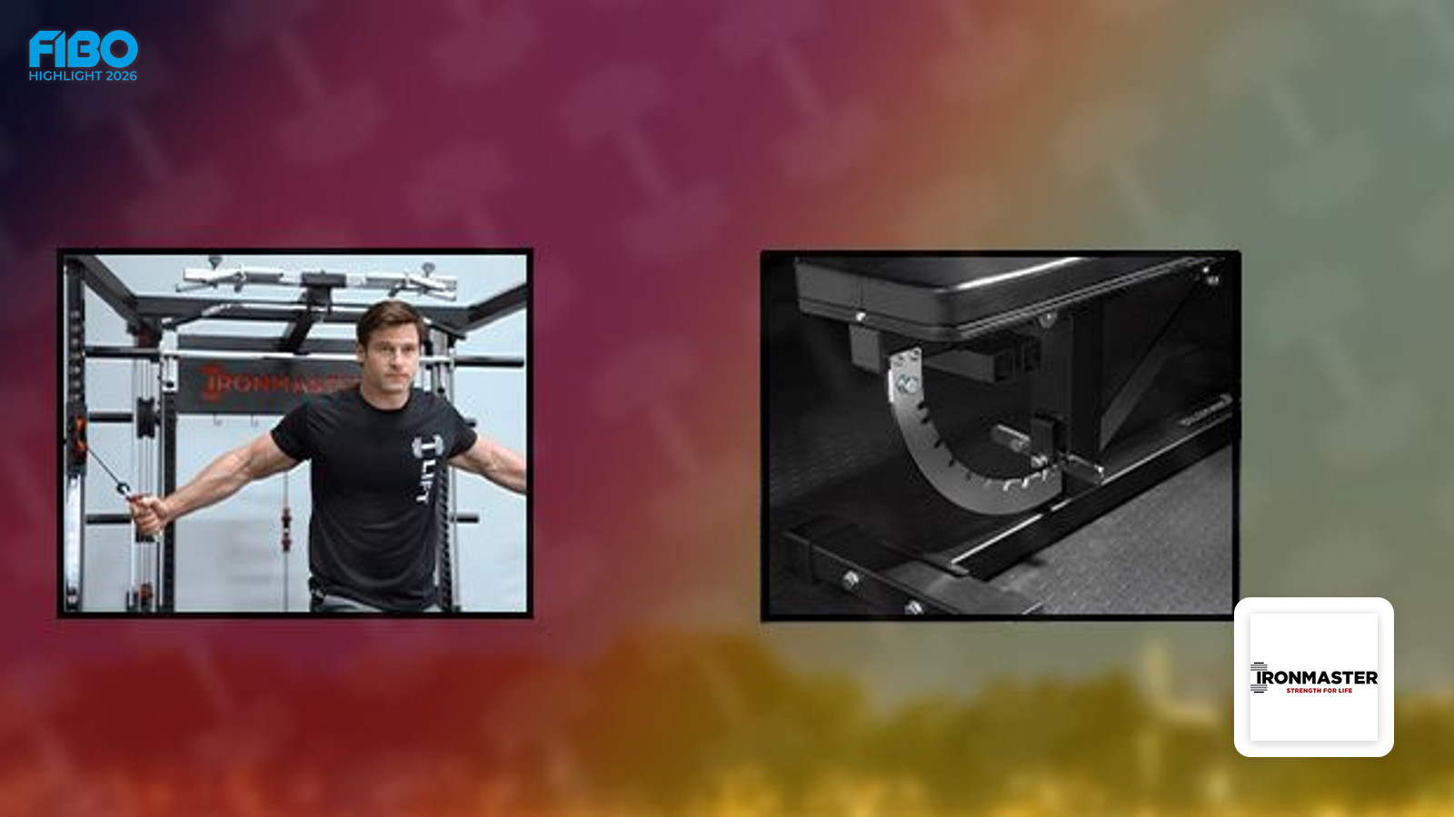 Ironmaster auf der FIBO 2026: Qualität für das Home Gym