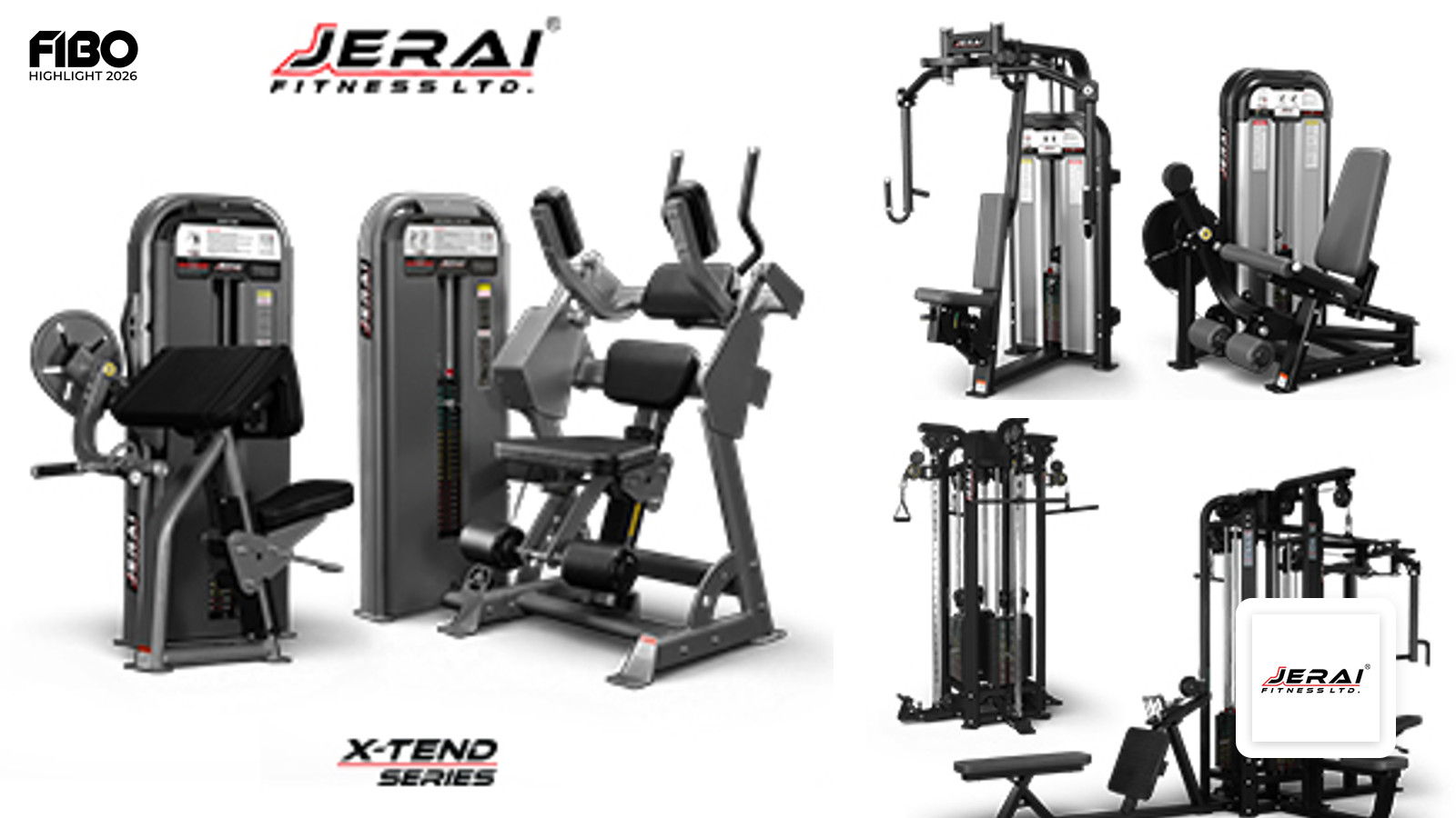 Jerai Fitness Ltd.: Präzision und Design auf der FIBO 2026
