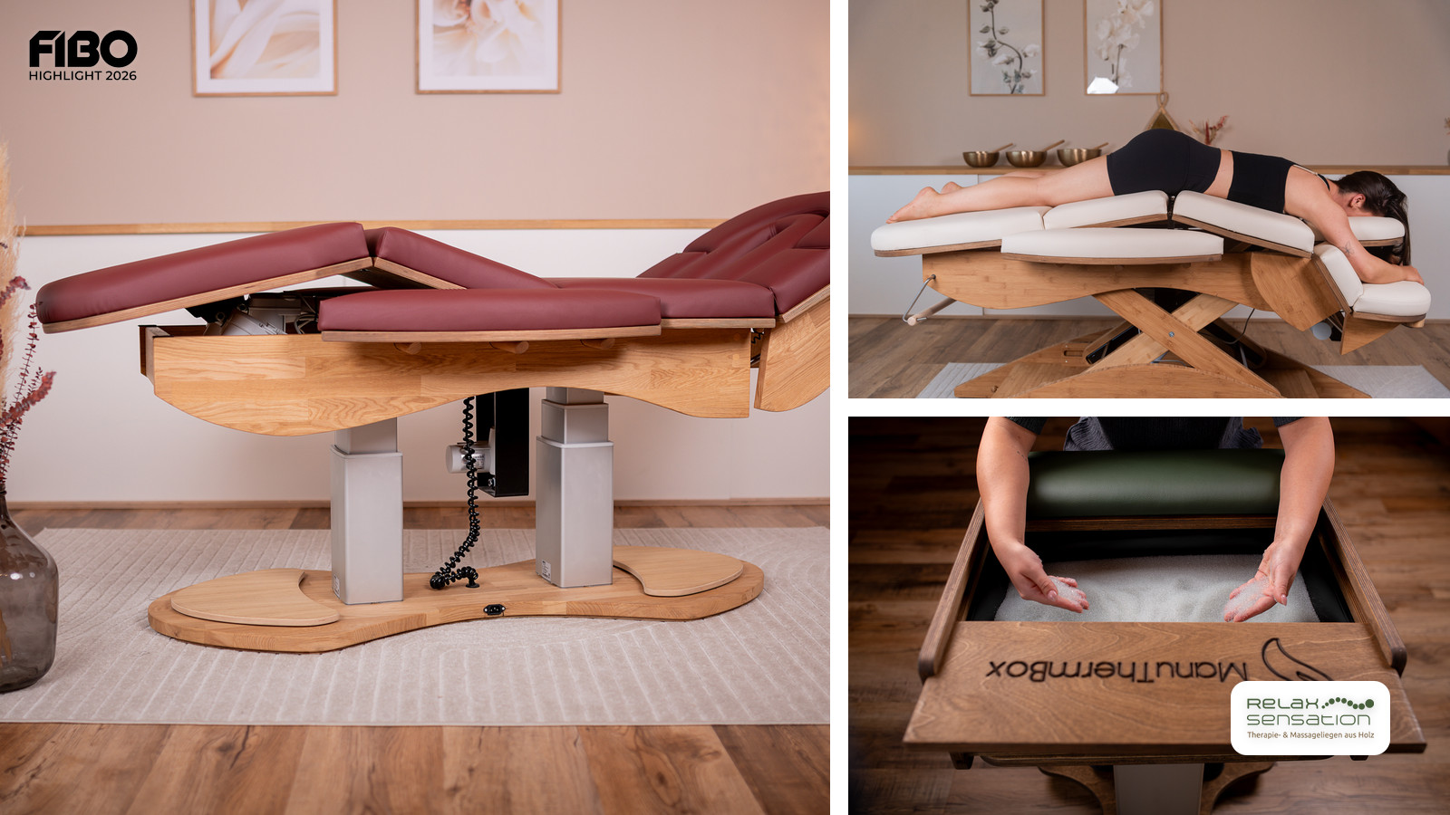 Funktionale Ästhetik für die Praxis: Klaus Rixner - RelaxSensation Wellnessprodukte auf der FIBO 2026