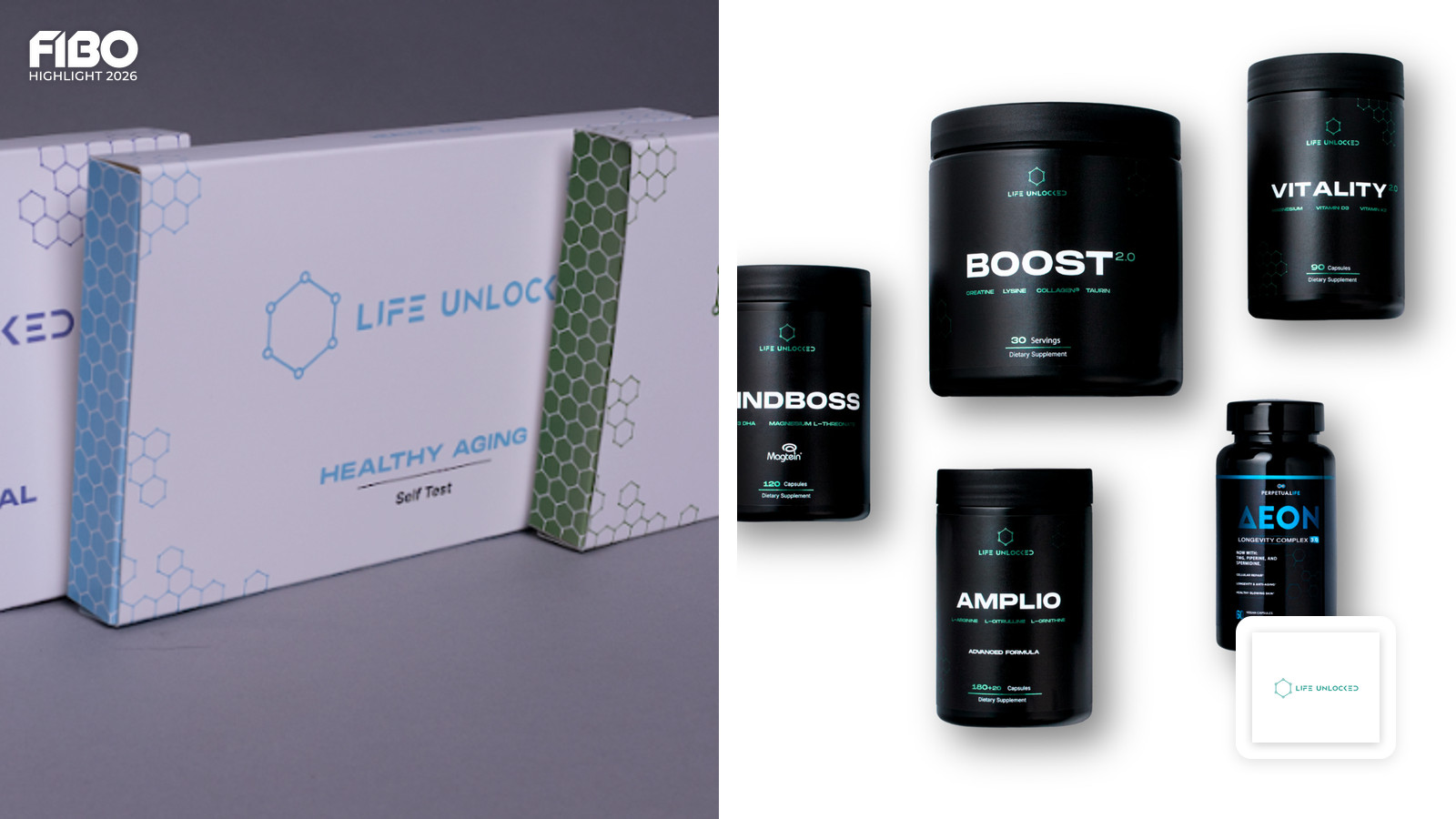 LifeUnlocked auf der FIBO 2026: Die Verbindung von Genetik und KI für ein längeres Leben