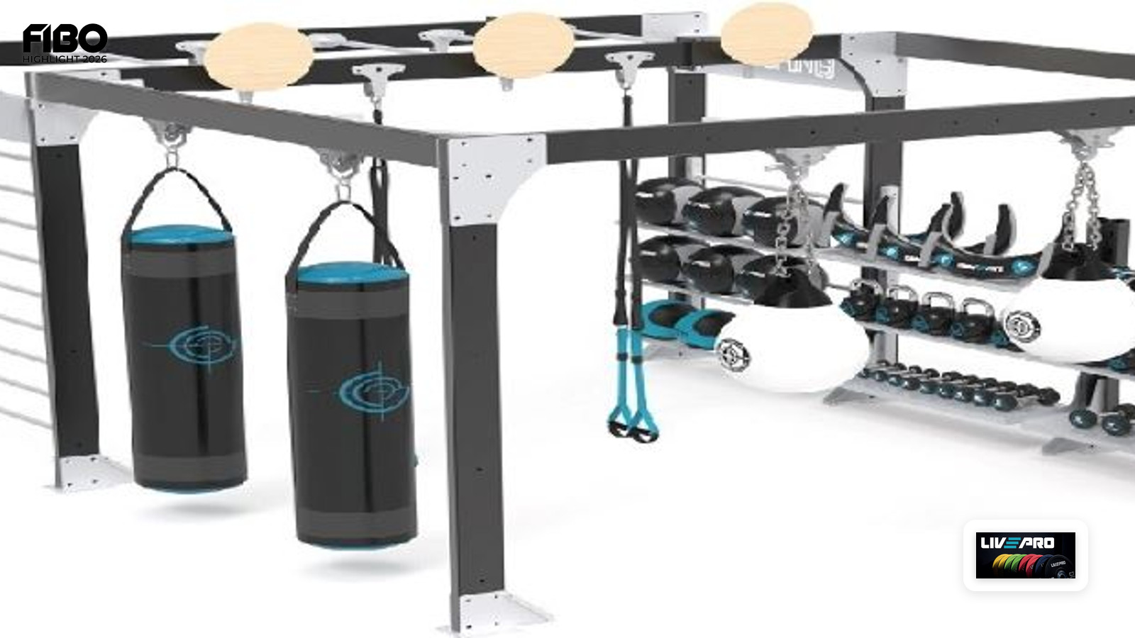 Livepro Fitness Europe GmbH präsentiert vielseitiges Equipment auf der FIBO 2026