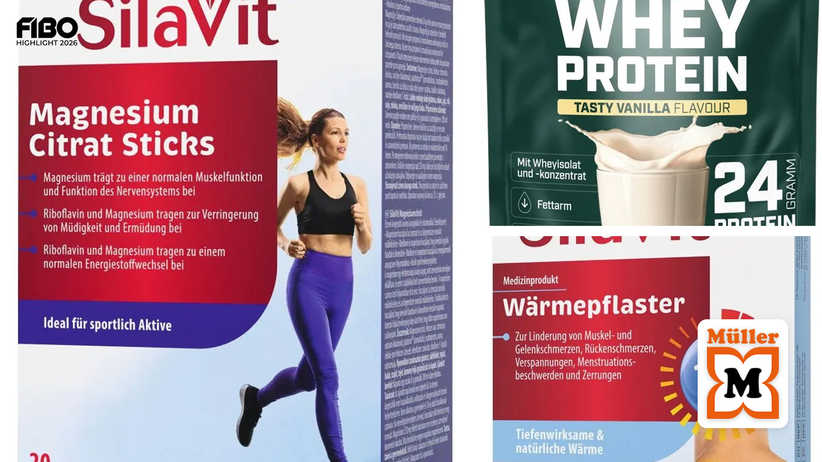 Müller Handels GmbH & Co. KG auf der FIBO 2026: Fokus auf moderne Sporternährung und Supplements