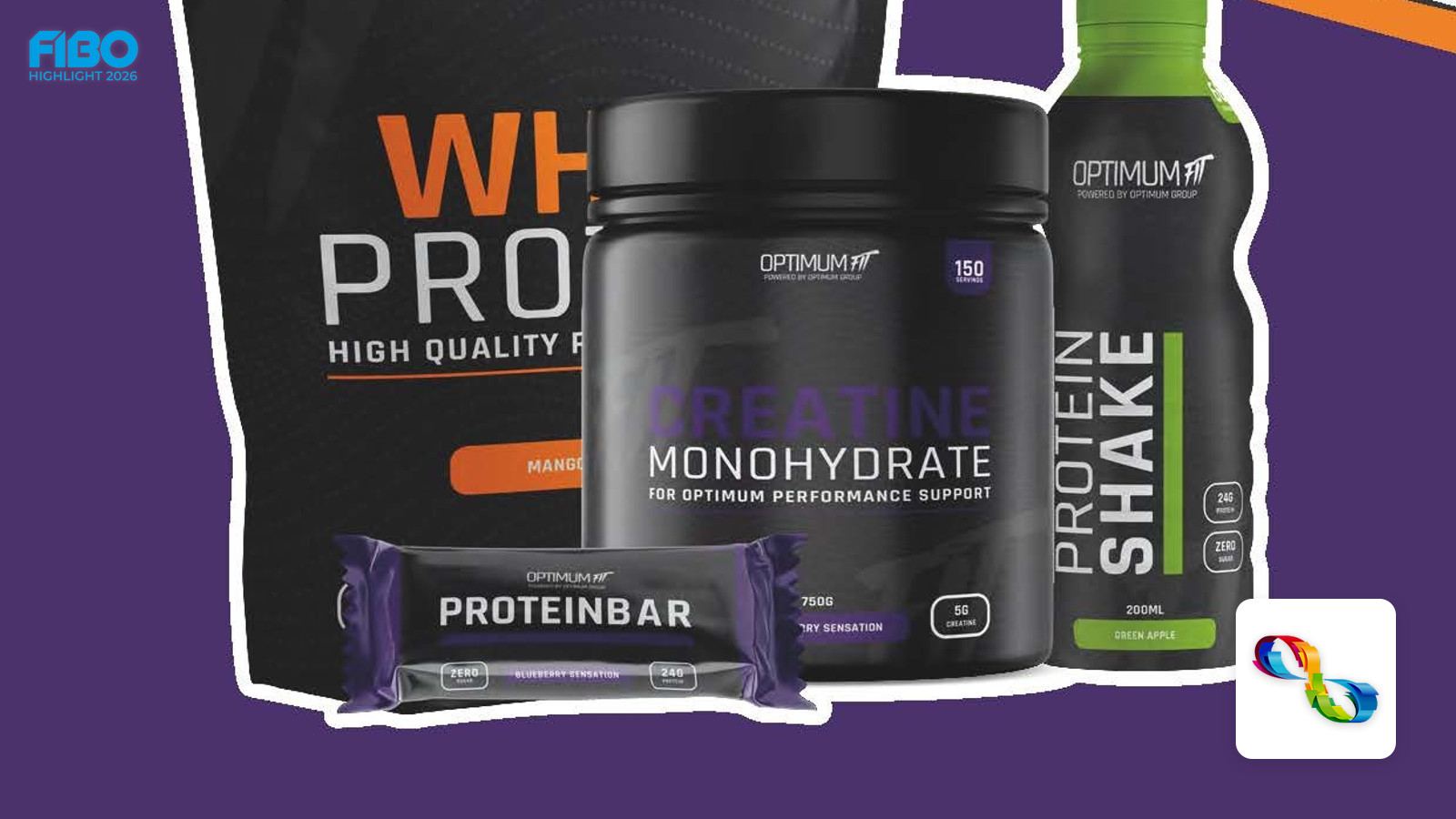 Optimum Group auf der FIBO 2026: Premium-Verpackungslösungen für Sport & Nutrition