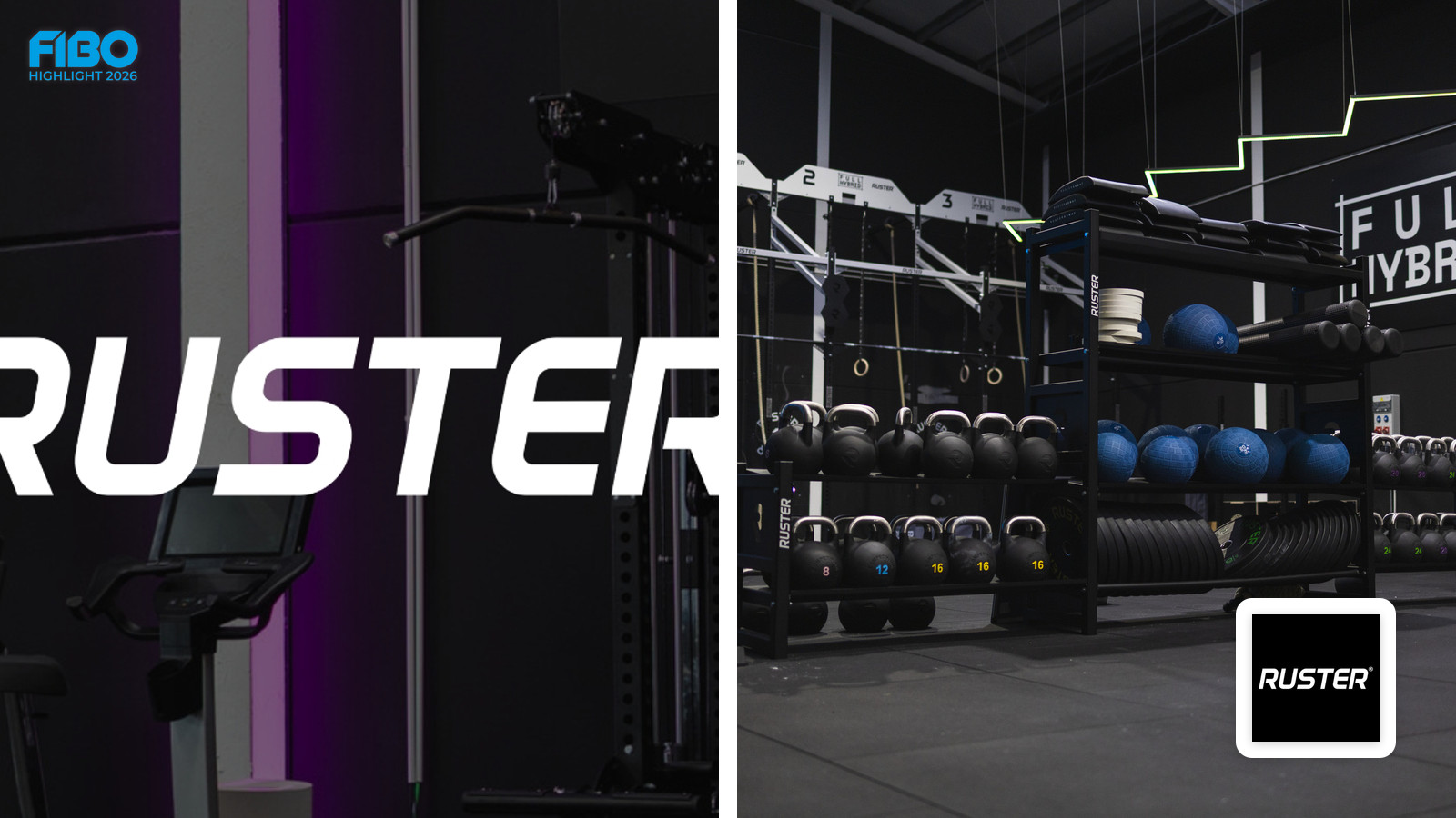 Ruster Global Service SL auf der FIBO 2026: Stabilität und Vielseitigkeit für das moderne Training