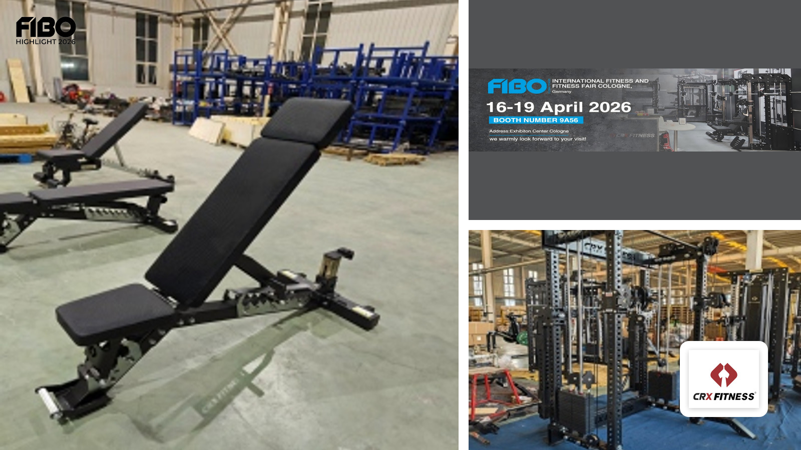 Starke Präsenz von Shandong Crossmax Fitness Co.,Ltd auf der FIBO 2026