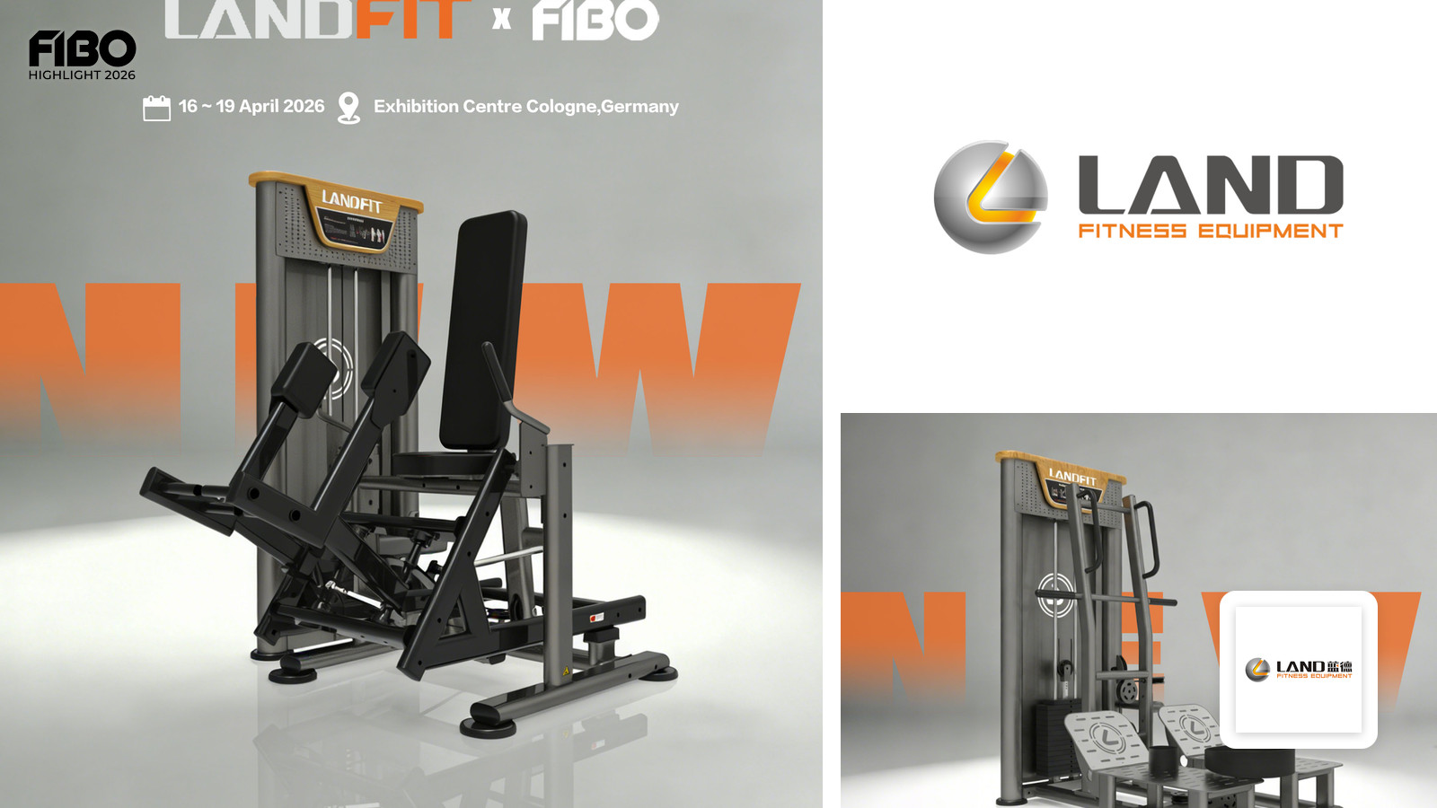 SHANDONG LAND FITNESS TECH CO.,LTD. präsentiert vielseitige Lösungen auf der FIBO 2026