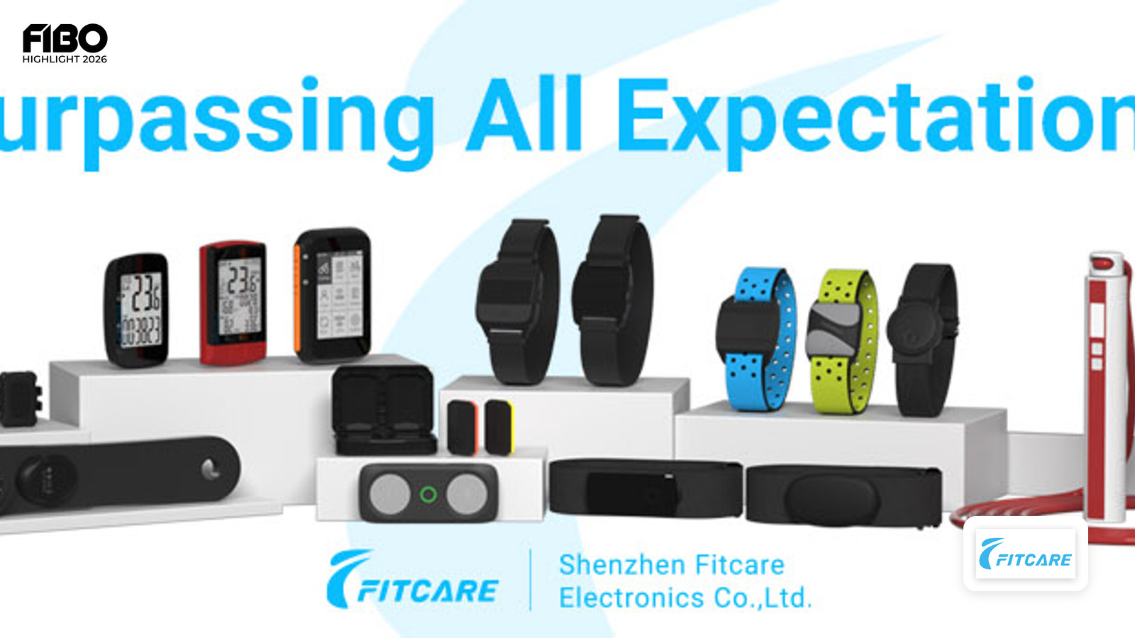 Präzise Herzfrequenz und innovative Technik: Der Rückblick auf Shenzhen Fitcare Electronics Co.,Ltd. auf der FIBO 2026