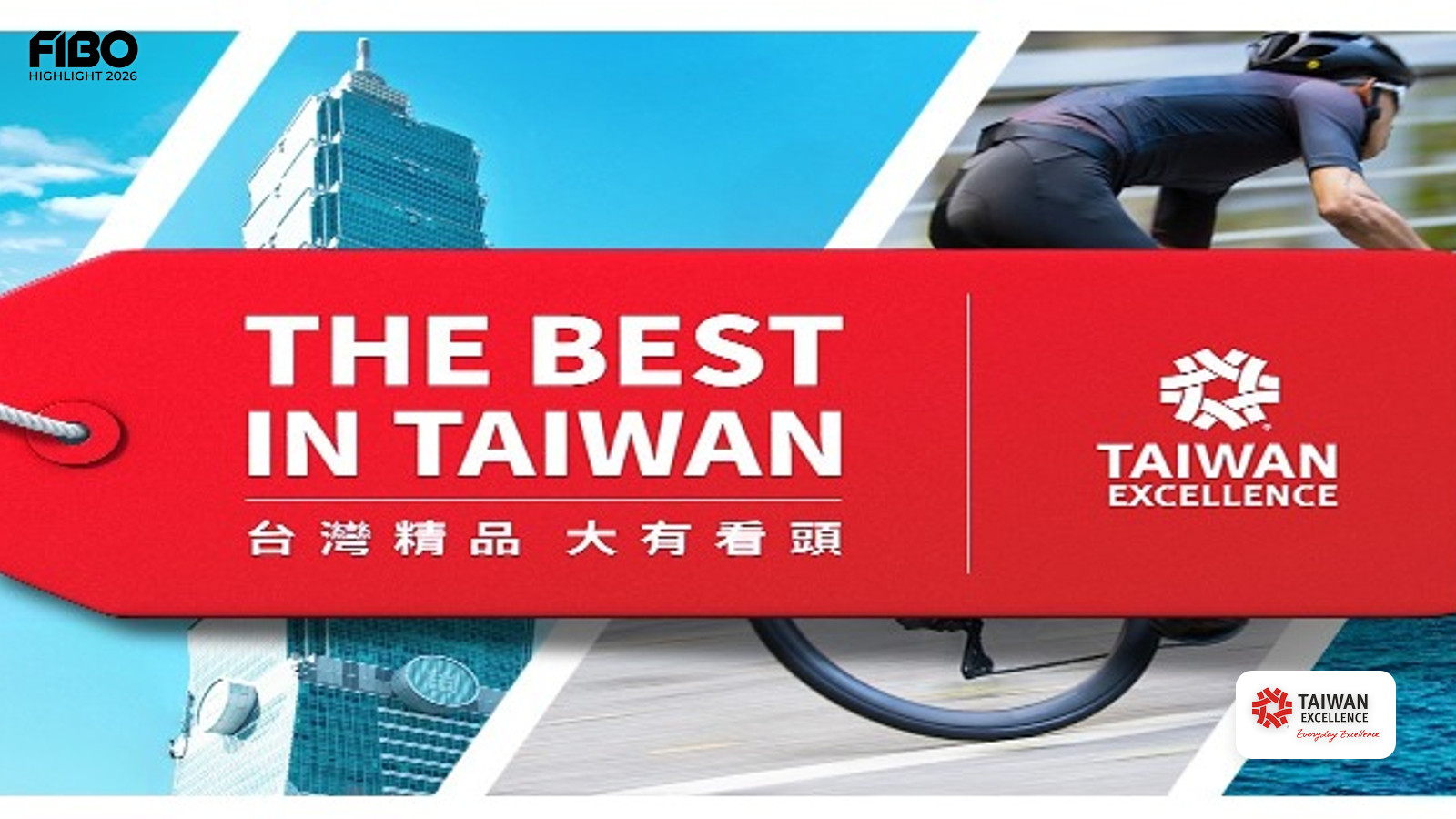 Taiwan External Trade Development Council präsentiert innovative Lösungen auf der FIBO 2026