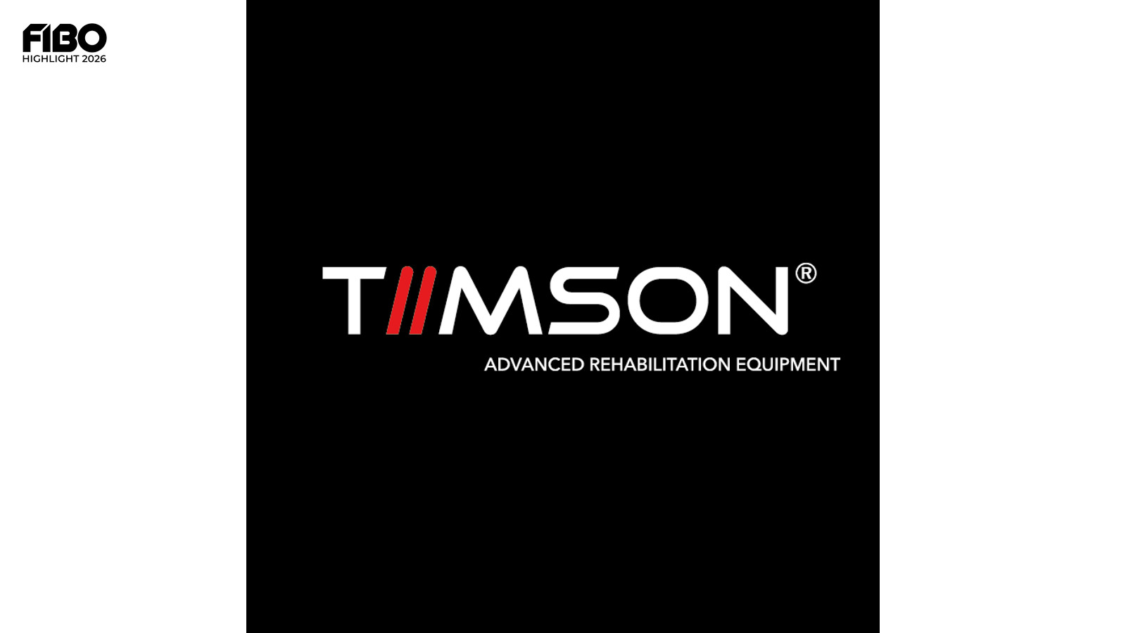 Tiimson auf der FIBO 2026: Innovative Lösungen für die Rehabilitation