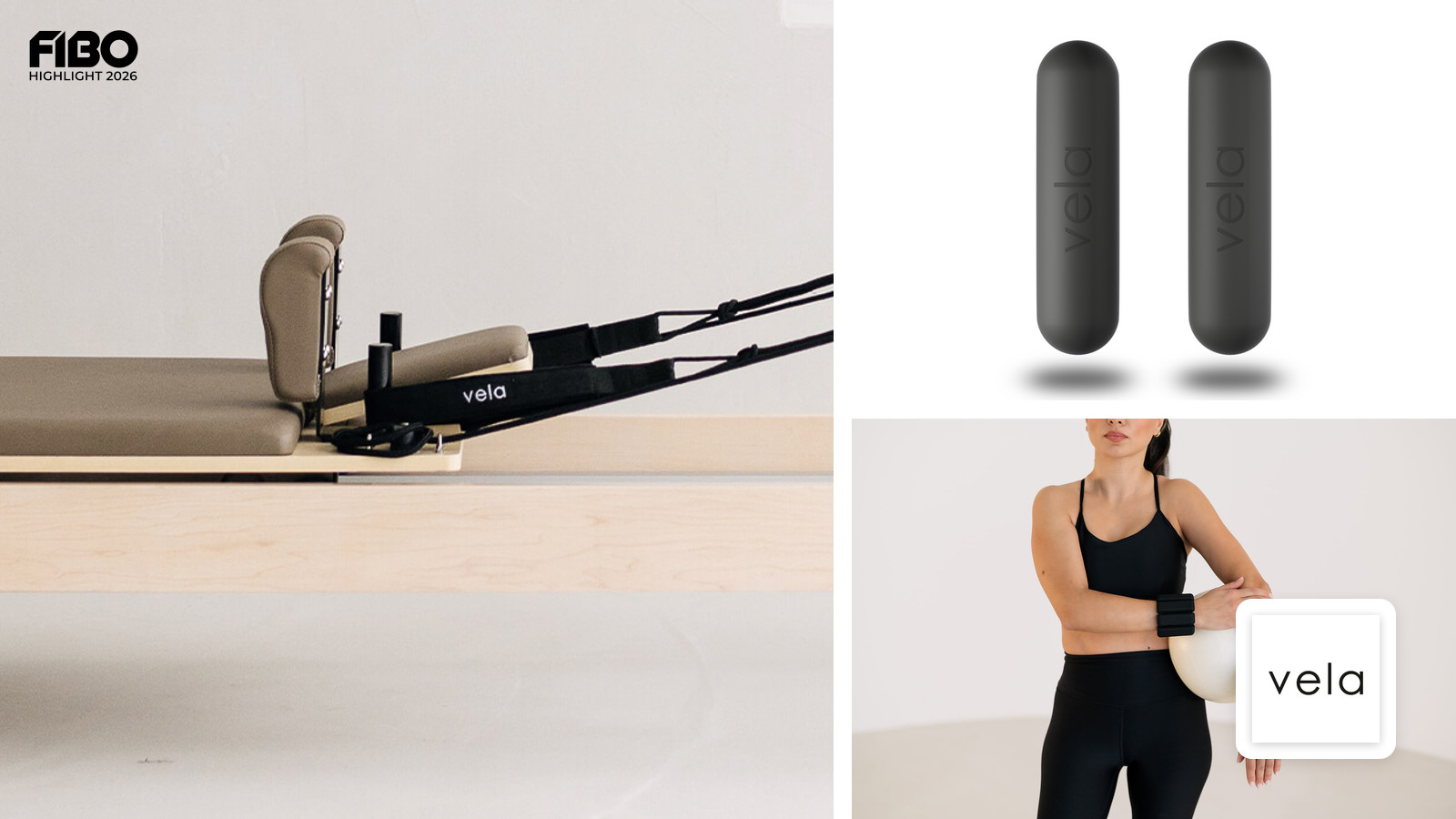 Vela Reformer auf der FIBO 2026: Ästhetik trifft professionelles Pilates-Training