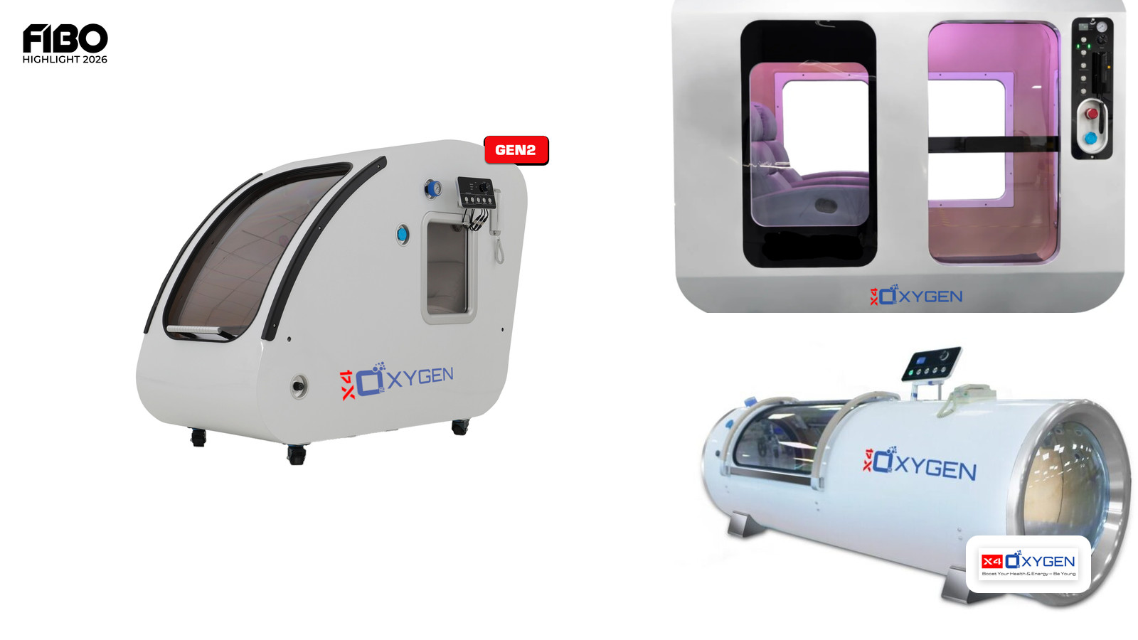 X4 Innovation AG auf der FIBO 2026: Innovative Lösungen für hyperbare Sauerstoff-Therapie
