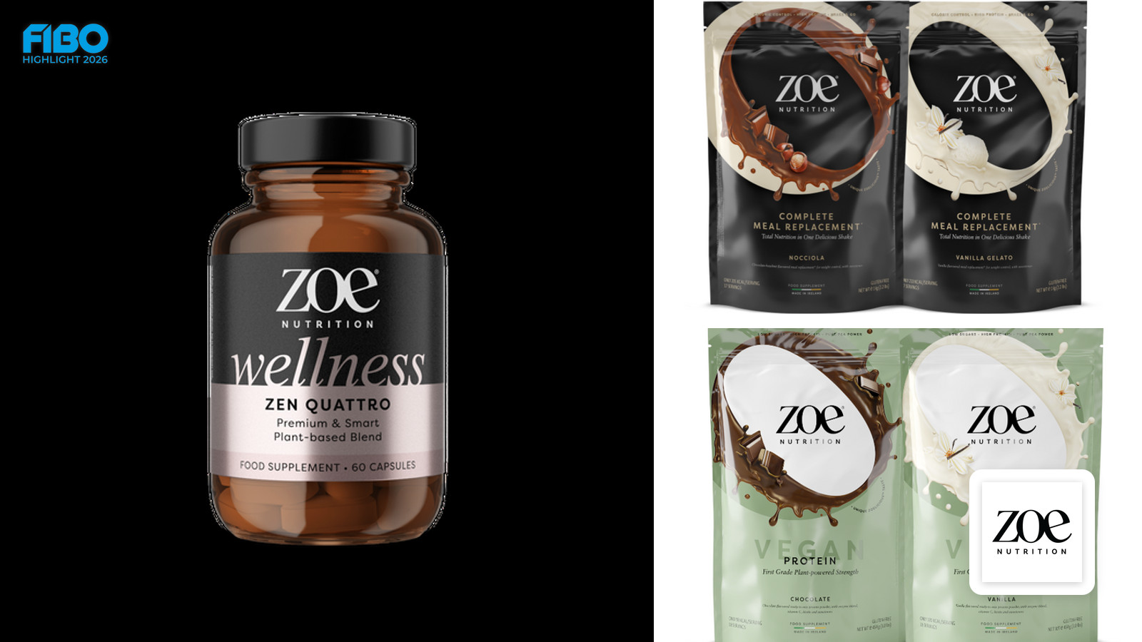 zoe Nutrition auf der FIBO 2026: Ganzheitliche Ernährung für Frauen