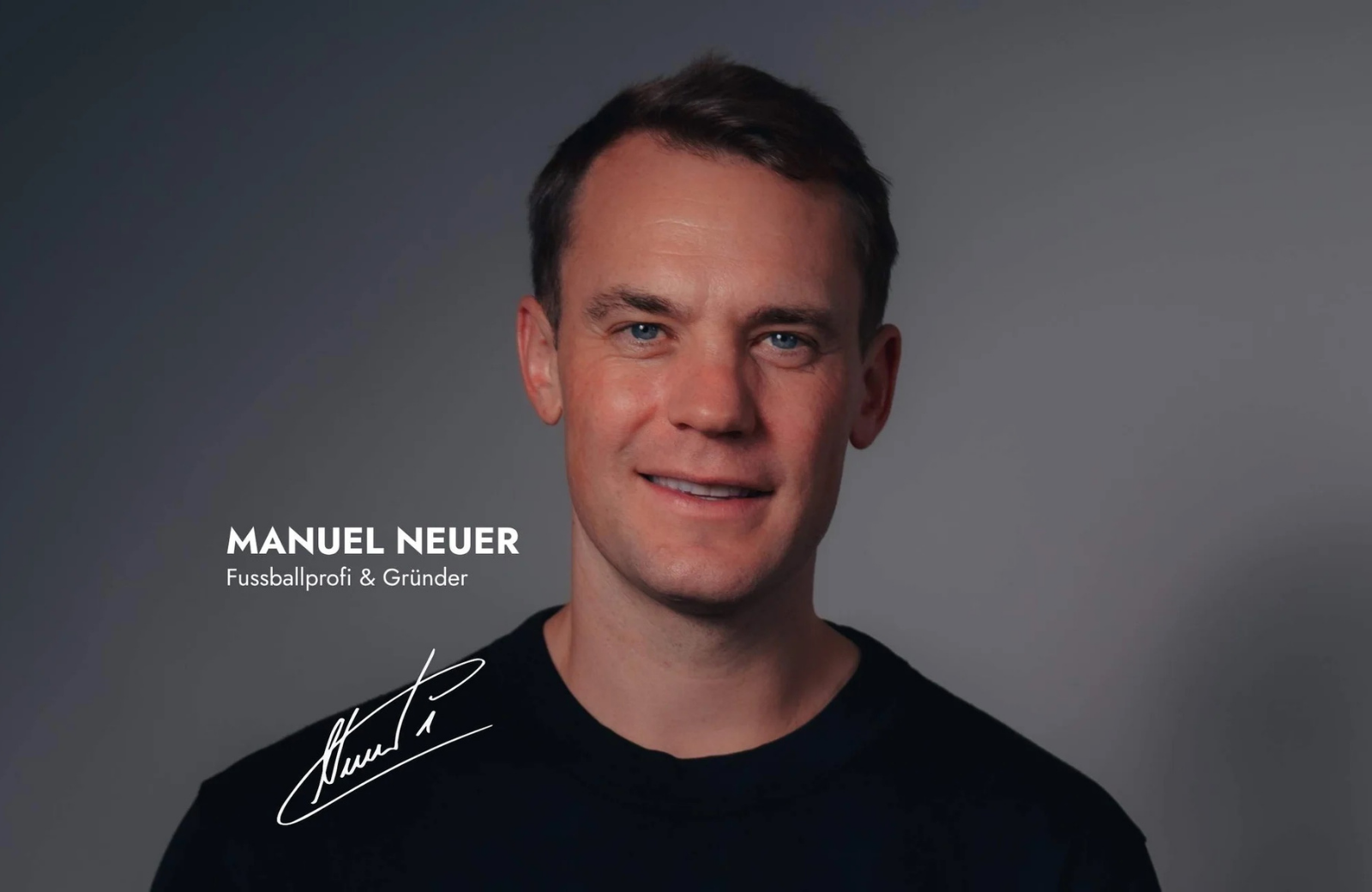 Manuel Neuer as footballer and founder of Health Yeah